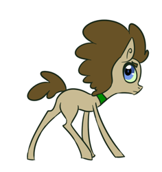 Size: 427x452 | Tagged: safe, artist:toadstool-prancer, derpibooru import, doctor whooves, oc, oc:tantamount, alternate hairstyle, disguise, disguised changeling, simple background, solo, tantamount time turner, white background