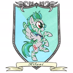 Size: 2048x2048 | Tagged: safe, artist:pfeffaroo, derpibooru import, oc, oc only, oc:kilani, pony, solo, winged zebra