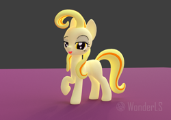 Size: 1620x1136 | Tagged: safe, artist:wonderls, derpibooru import, oc, oc:warm_light, earth pony, pony, 3d, 3d model, game