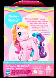 Size: 870x1200 | Tagged: safe, derpibooru import, toola roola, earth pony, pony, g3, female, looking at you, mare, packaging, photo, solo, toola-roola (g3), toy