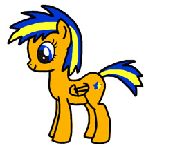 Size: 656x573 | Tagged: safe, artist:josephurruita7, derpibooru import, oc, oc only, oc:flare spark, pegasus, pony, female, simple background, solo, white background