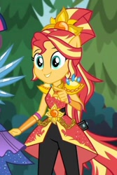 Size: 414x620 | Tagged: safe, derpibooru import, sunset shimmer, equestria girls, crystal guardian, solo