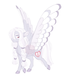 Size: 4100x4400 | Tagged: safe, artist:gigason, derpibooru import, oc, oc only, oc:cloud breaker, pegasus, pony, braid, female, mare, simple background, solo, transparent background