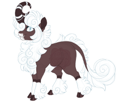 Size: 3500x2900 | Tagged: safe, artist:gigason, derpibooru import, oc, oc only, oc:soft snow, kirin, cloven hooves, male, obtrusive watermark, simple background, solo, transparent background, unshorn fetlocks, watermark