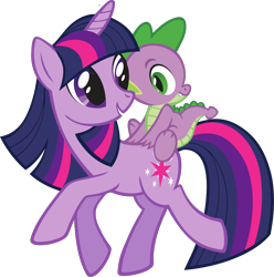 Size: 2731x2758 | Tagged: safe, derpibooru import, spike, twilight sparkle, unicorn twilight, dragon, pony, unicorn, g4, .svg available, duo, female, male, mare, official, riding, riding a pony, simple background, spike riding twilight, stock vector, svg, transparent background, vector