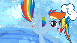 Size: 1280x720 | Tagged: safe, derpibooru import, rainbow dash, pegasus, pony, cutie mark, female, solo