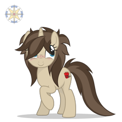 Size: 2500x2500 | Tagged: safe, artist:r4hucksake, derpibooru import, oc, oc:dusty adit, pony, unicorn, female, mare, simple background, solo, transparent background