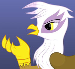 Size: 2912x2672 | Tagged: safe, artist:rugalack moonstar, derpibooru exclusive, derpibooru import, gilda, griffon, simple background