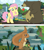 Size: 1920x2200 | Tagged: safe, derpibooru import, screencap, fluttershy, bear, bird, squirrel, acorn, baldur's gate, baldur's gate 3, balloon, heart, heart balloon