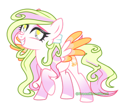 Size: 1920x1707 | Tagged: safe, artist:greenmaneheart, derpibooru import, oc, oc:purity heartbeating, pegasus, pony, female, mare, simple background, solo, transparent background