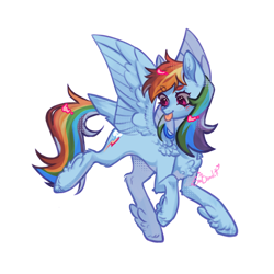 Size: 1000x1000 | Tagged: safe, artist:sad__banditt, derpibooru import, rainbow dash, pegasus, pony, :p, chest fluff, feathered fetlocks, female, mare, simple background, solo, tail, tail feathers, tongue, tongue out, transparent background