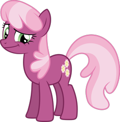 Size: 2000x2035 | Tagged: safe, artist:shutterflyyay, derpibooru import, cheerilee, earth pony, pony, .svg available, awkward smile, female, mare, simple background, smiling, solo, transparent background, vector