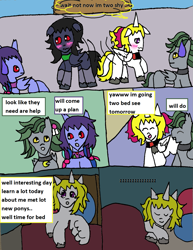 Size: 1233x1600 | Tagged: safe, artist:ask-luciavampire, derpibooru import, oc, alicorn, bat pony, pony, undead, vampire, vampony, comic, tumblr