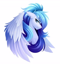 Size: 3862x4096 | Tagged: safe, artist:buvanybu, derpibooru import, oc, oc only, pegasus, pony, pegasus oc, simple background, solo, white background