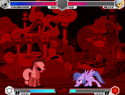 Size: 634x479 | Tagged: safe, derpibooru import, earth pony, pegasus, fighting is magic, blitz, creepypasta, off, palette swap, recolor, zalgo, zalgodale, zalgojack