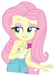 Size: 6568x8933 | Tagged: safe, artist:andoanimalia, derpibooru import, fluttershy, better together, equestria girls, spring breakdown, cruise outfit, female, simple background, solo, transparent background, vector