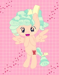 Size: 782x1000 | Tagged: safe, artist:cute_ponies, derpibooru import, cozy glow, pegasus, pony, bipedal, female, filly, foal, open mouth, solo