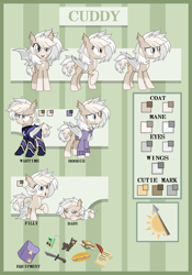 Size: 4229x6037 | Tagged: safe, artist:suramii, derpibooru import, bat pony, pony, absurd resolution, baby, baby pony, clothes, female, filly, foal, hoodie, mare, reference sheet, solo