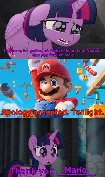 mario and twilight sparkle