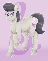 Size: 3200x4000 | Tagged: safe, artist:fdv.alekso, octavia melody, earth pony, pony, female, looking at you, mare, smiling, smiling at you, solo