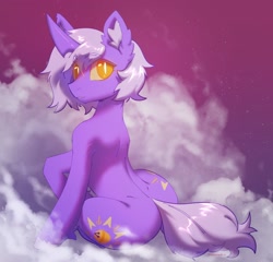 Size: 2000x1916 | Tagged: safe, artist:helemaranth, derpibooru import, oc, oc only, pony, unicorn, sitting, solo