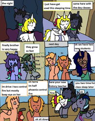 Size: 1331x1690 | Tagged: safe, artist:ask-luciavampire, derpibooru import, oc, alicorn, bat pony, earth pony, pegasus, pony, undead, vampire, vampony, comic, tumblr