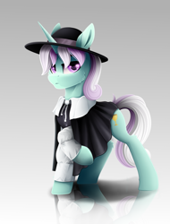 Size: 2200x2900 | Tagged: safe, artist:rainbowfire, derpibooru import, oc, oc only, pony, unicorn, beautiful, beautiful eyes, clothes, cute, female, grin, hat, horn, jacket, jewelry, looking at you, male, raincoat, raised hoof, raised leg, simple background, smiling, solo, suspicious, turquoise, white background