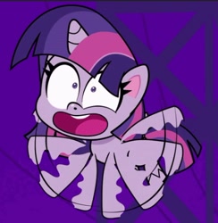 Size: 394x403 | Tagged: safe, derpibooru import, screencap, twilight sparkle, twilight sparkle (alicorn), alicorn, pony, g4.5, my little pony: pony life, sportacular spectacular musical musak-ular, cropped, female, flailing, mare, motion blur, solo