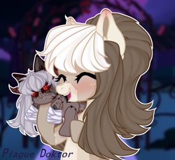 Size: 3276x3000 | Tagged: safe, artist:hell-fire13, derpibooru import, oc, oc only, earth pony, pony, base used, blushing, bust, earth pony oc, female, mare, plushie, solo