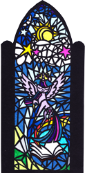 Size: 3456x7009 | Tagged: safe, alternate version, artist:malte279, derpibooru import, part of a set, twilight sparkle, twilight sparkle (alicorn), alicorn, cardboard, craft, stained glass, transparent paper