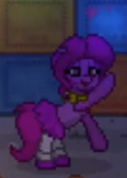 Size: 960x1344 | Tagged: safe, derpibooru import, screencap, pony, dancing, low quality, miss heed, pony town