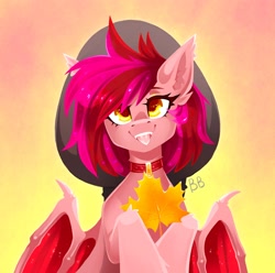 Size: 2874x2853 | Tagged: safe, artist:buvanybu, derpibooru import, oc, oc only, bat pony, pony, bat pony oc, solo