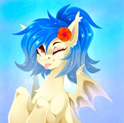 Size: 2874x2853 | Tagged: safe, artist:buvanybu, derpibooru import, oc, oc only, bat pony, pony, bat pony oc, solo