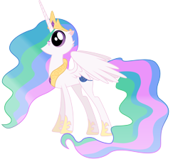 Size: 5383x4821 | Tagged: safe, artist:ambits, derpibooru import, princess celestia, cat, pony, .ai available, alternate cutie mark, simple background, solo, transparent background, vector