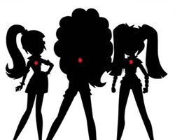 Size: 530x423 | Tagged: safe, artist:bugssonicx, derpibooru import, adagio dazzle, aria blaze, sonata dusk, equestria girls, shadow, simple background, the dazzlings, white background