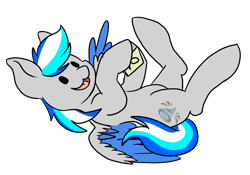 Size: 2115x1483 | Tagged: safe, artist:noxi1_48, derpibooru import, oc, oc only, oc:hawker hurricane, pegasus, pony, colored wings, daily dose of friends, simple background, solo, transparent background, two toned wings, wings