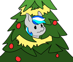 Size: 1286x1096 | Tagged: safe, artist:noxi1_48, derpibooru import, oc, oc only, oc:hawker hurricane, pony, christmas, christmas tree, daily dose of friends, holiday, simple background, solo, transparent background, tree