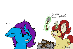 Size: 3000x2000 | Tagged: safe, artist:noxi1_48, derpibooru import, oc, oc only, pony, daily dose of friends, duo, simple background, transparent background