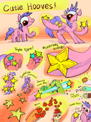 Size: 3000x4000 | Tagged: safe, artist:ja0822ck, derpibooru import, apple bloom, applejack, lyra heartstrings, princess celestia, trouble shoes, oc, earth pony, pony, apple, cutie mark, food, hooves, shooting star