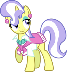 Size: 5133x5482 | Tagged: safe, artist:starryshineviolet, derpibooru import, upper crust, pony, unicorn, sweet and elite, absurd resolution, bedroom eyes, clothes, ear piercing, earring, female, jacket, jewelry, mare, necklace, piercing, shirt, simple background, solo, transparent background, vector