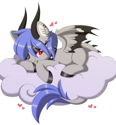 Size: 2366x2555 | Tagged: safe, artist:melodytheartpony, derpibooru import, oc, oc:melody silver, dracony, dragon, hybrid, asexual, asexual pride flag, barbs, base used, bat wings, choker, cloud, collar, doodle, dracony oc, eyeshadow, fangs, feathered wings, female, feral, happy, heart, horns, hybrid oc, hybrid tail, hybrid wings, lying down, makeup, one eye closed, piercing, pride, pride flag, short hair, signature, simple background, sleepy, smiling, spiked choker, spiked collar, spread wings, tail, tail fluff, update, white background, wings