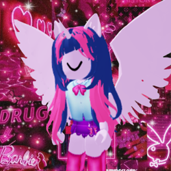 Size: 1280x1280 | Tagged: safe, derpibooru import, twilight sparkle, twilight sparkle (alicorn), alicorn, butterfly, equestria girls, g4, arrow, bangs, barbie, bow, bowtie, bratz, button, buttons, city, closed mouth, clothes, complex background, cutie mark, cutie mark on clothes, drugs, female, glowing, hand, heart, horn, irl, jewelry, lights, long hair, long socks, louis vuitton, multicolored hair, nails, photo, pink background, playboy, playboy bunny, pleated skirt, pony ears, ring, roblox, shirt, short sleeves, simple background, skirt, smiling, socks, solo, sparkles, standing, stars, straight hair, text, water, wings