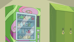 Size: 1920x1080 | Tagged: safe, derpibooru import, screencap, equestria girls, equestria girls (movie), background, hallway, lockers, vending machine