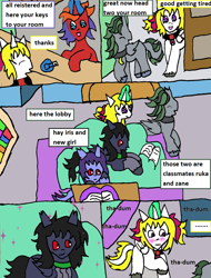 Size: 1200x1580 | Tagged: safe, artist:ask-luciavampire, derpibooru import, oc, alicorn, bat pony, pony, undead, vampire, comic, tumblr