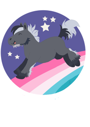 Size: 2480x3507 | Tagged: safe, artist:ryla, derpibooru import, oc, oc only, pony, commission, digital art, jumping, rainbow, simple background, solo, white background, your character here