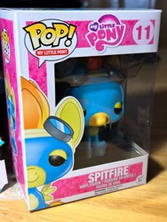 Size: 3024x4032 | Tagged: safe, derpibooru import, spitfire, pegasus, funko pop!, irl, photo, photography, solo, vinyl figure