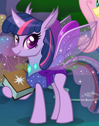 Size: 260x330 | Tagged: safe, derpibooru import, twilight sparkle, changedling, changeling, changedlingified, changelingified, cropped, female, gameloft, my little pony: magic princess, species swap, twiling