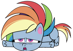 Size: 828x580 | Tagged: safe, artist:milankow01, derpibooru import, edit, edited screencap, screencap, rainbow dash, pegasus, pony, g4.5, my little pony: pony life, ponies of the moment, background removed, female, mare, simple background, solo, transparent background
