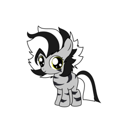 Size: 467x467 | Tagged: safe, artist:cdv, ponybooru exclusive, oc, oc:zela, zebra, ponybooru collab 2023, solo, vector