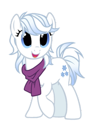 Size: 1080x1369 | Tagged: safe, artist:distortions_, derpibooru import, double diamond, slalom slopes, earth pony, pony, clothes, female, mare, open mouth, open smile, raised hoof, raised leg, rule 63, scarf, simple background, smiling, solo, transparent background